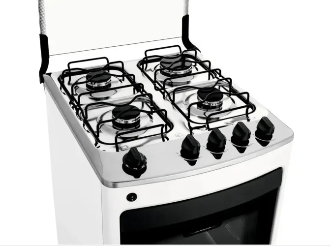 Fogão 4 bocas cônsul branco com acendimento automático 