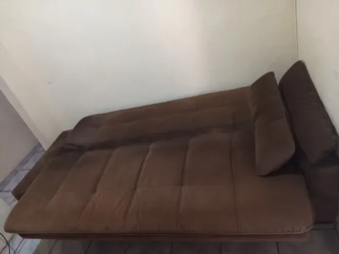 Sofá cama de 3 lugares Marron