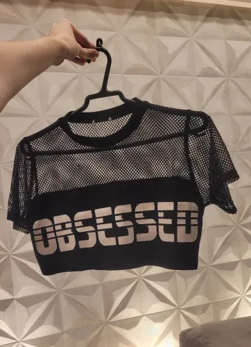 Cropped Obsessed Forever 21