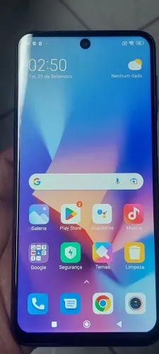 Celular Redmi Note 9s 128 gigas funcionando perfeitamente