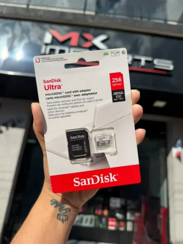 Cartão de Memória SanDisk Ultra 256GB Original Lacrado