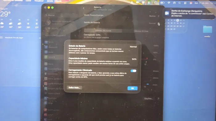 ? MacBook Pro M2 com Touch Bar - 8GB RAM - 256GB SSD - Impecável