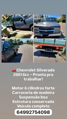 Chevrolet Silverado D20/ Rodeio 4.2 TB Diesel 2001