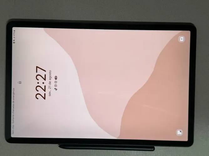Galaxy tab S7 fe com chip 128gb