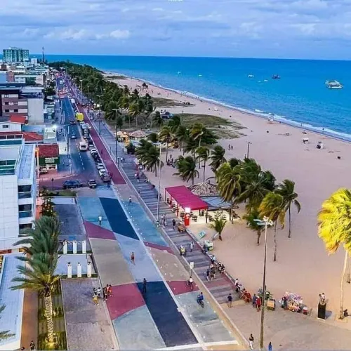 Quarto beira mar em Tambau 