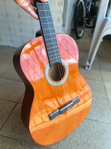 Violão Giannini Nylon Start Estudo Para Iniciantes N14 N Natural Destro