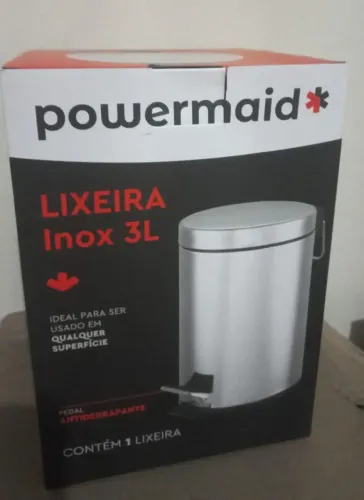 Lixeira Inox 3L