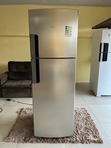 Vendo Geladeira Consul 407 litros frost free INOX em ótimo estado Entrego *