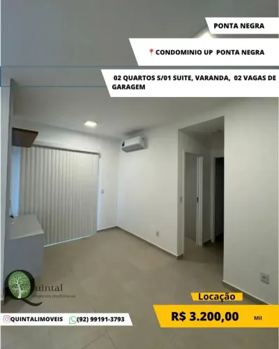 APARTAMENTO PARA LOCAÇÃO | PONTA NEGRA