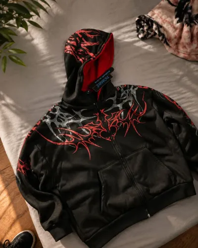 Blusa gótica romwe