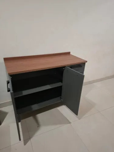 Balcão para cozinha em aço ( Semi Novo)