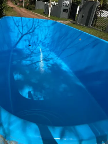 Piscina de fibra reformada
