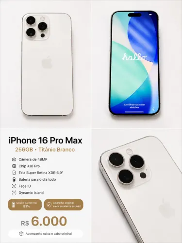 iPhone 16 pro max