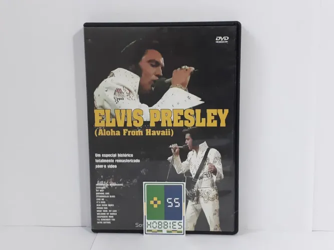 DVD Apresentação Elvis Presley Aloha From Hawaii