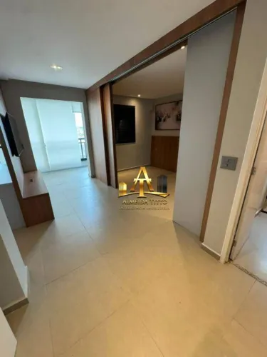 Apartamento tudo mobiliado e decorado com 1 suíte para alugar, 46 m² por R$ 6.613/mês - Em