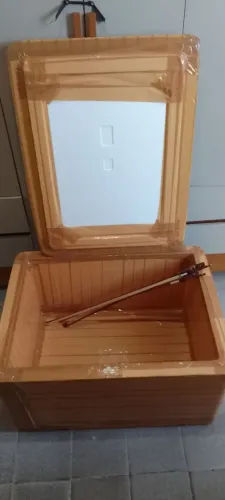 Caixa de isopor 180 litros grande