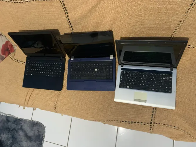 3 notebooks para tirar peças ou uso propio