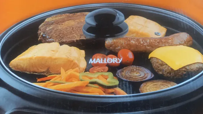GRILL ELÉTRICO MALLORY 1200W 127V