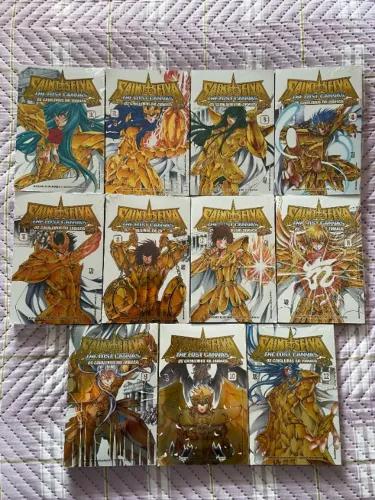 Saint Seiya - The Lost Canvas Gaiden - Vol. 01 a 10 + 12 - Novos e Lacrados