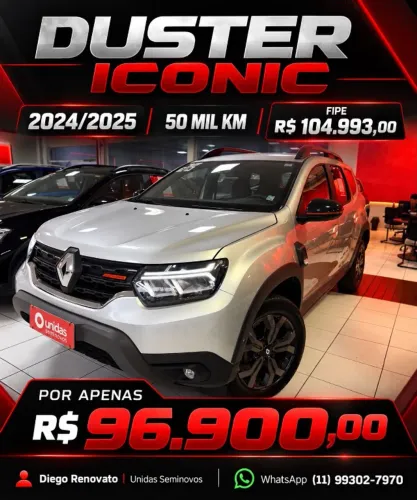 Renault Duster Iconic Plus 1.6 16V Flex Aut. 2025