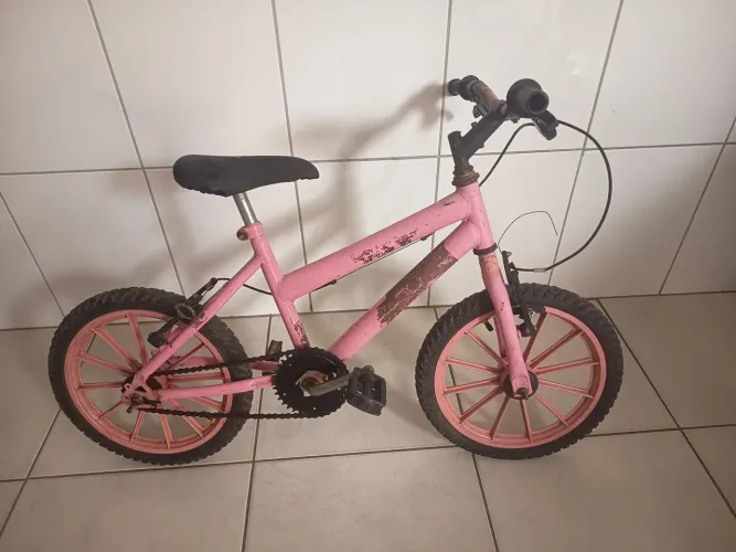 Bicicleta infantil Rosa - Usada