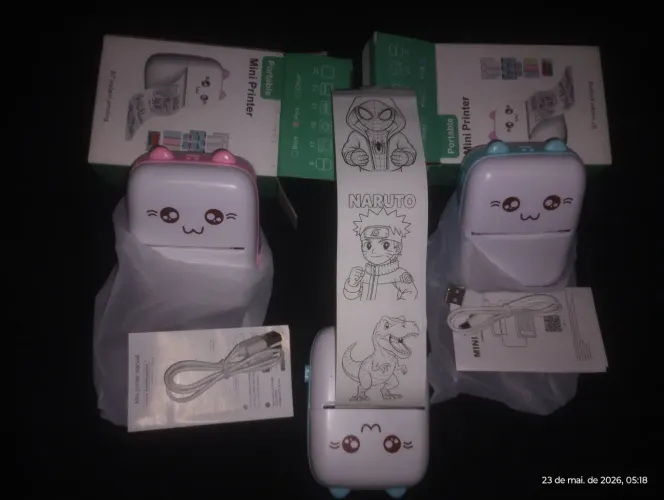 Mini impressora Portátil