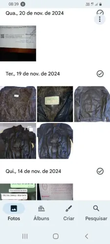Jaqueta de couroArgentino