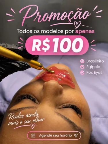 Agende seu cílios 