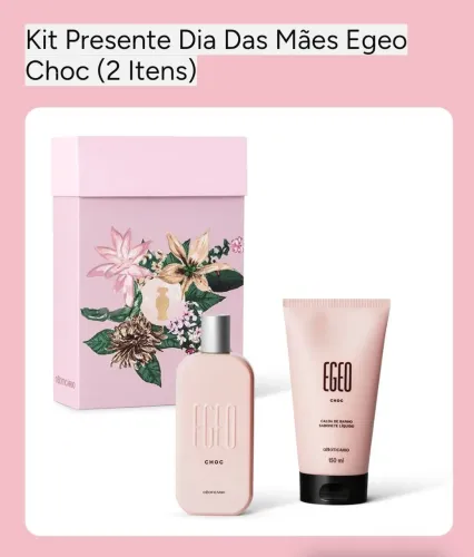 Kit Egeo Choc o Boticário