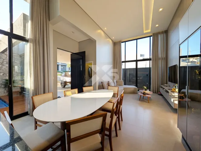Tauá - Araguarí - Casa térrea em condomínio 3 suítes para alugar, 148m² no Tauá - Araguari