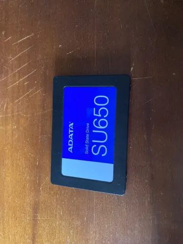 SSD ADATA SU650 480GB SATA 2.5" - Funcionando