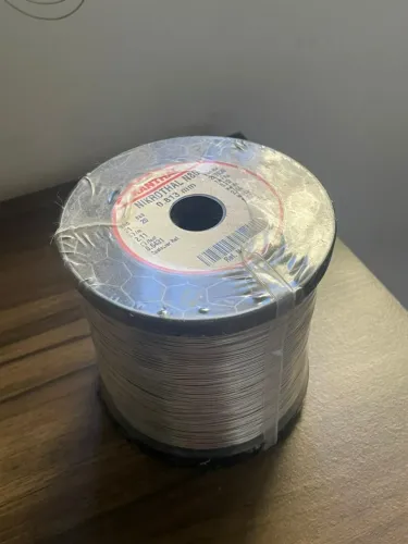 Fio Resistivo Kanthal Nikrothal N80 0,813 mm - Lacrado