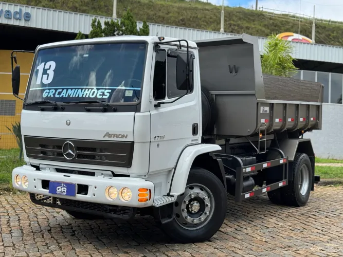 CAMINHÃO MB 1719 ATRON TOCO NA CAÇAMBA ZERA!!!