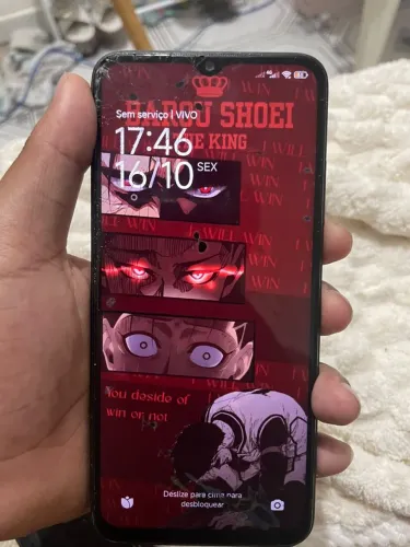 Poco m5 usado com avaria