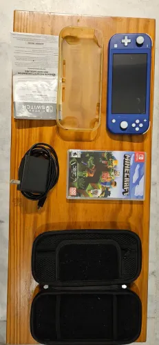 Nintendo Switch Lite + Minecraft + Capa + Case