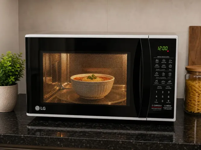 Microondas LG 31L espelhado