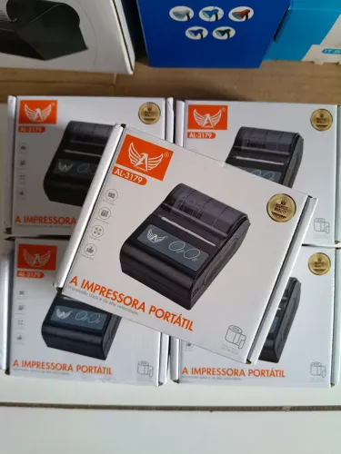 impressora portátil térmica bobina 58MM USB nova