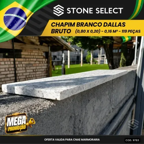 Chapim/Pingadeira Branco Dallas Bruto
