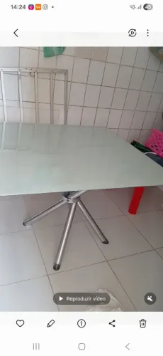 Mesa de vidro