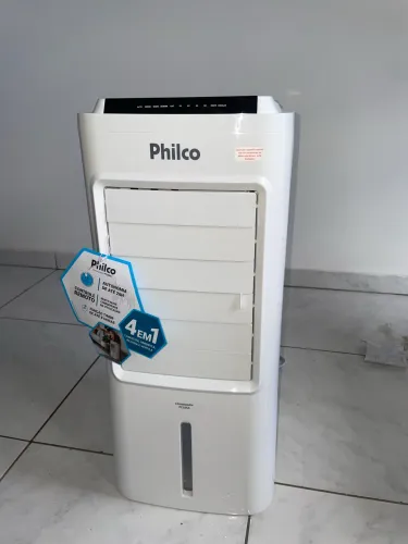 Climatizador Philco 4 Em 1 Pcl05a 3 Velocidades Função Timer Cor Branco
