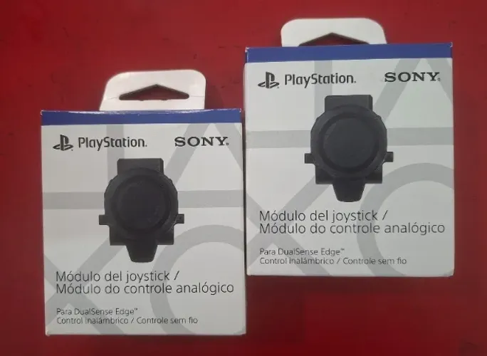 Par Módulo de controle Dualsense Edge Joystick Ps5 Cor Preto - Novo Lacrado