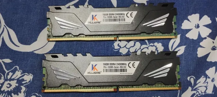 32GB! MEMÓRIA RAM ECC DDR4 2400Mhz 2x16gb, ideal para servidor e Pc xeon