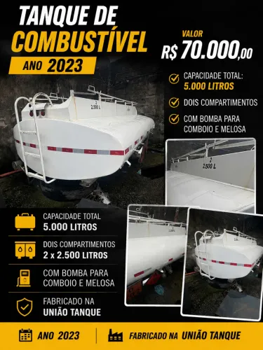 TANQUE DE COMBUSTÍVEL COMBOIO