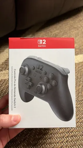 Pro Controller Nintendo Switch 2 NOVO LACRADO