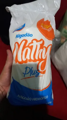 Algodão rolo de 500g.