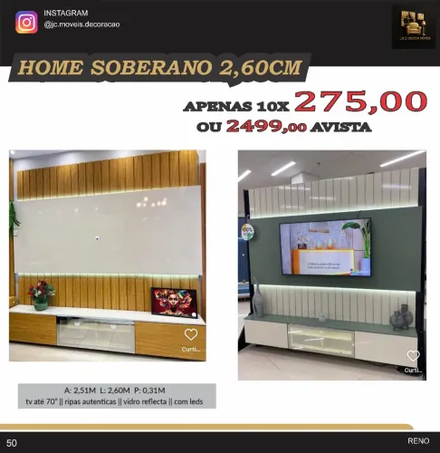 Home Soberano 2,60 cm /. 01