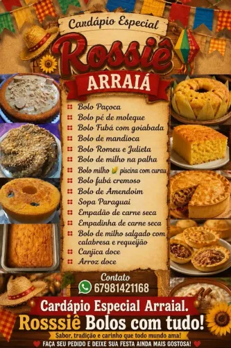 Bolo a pronta entrega!