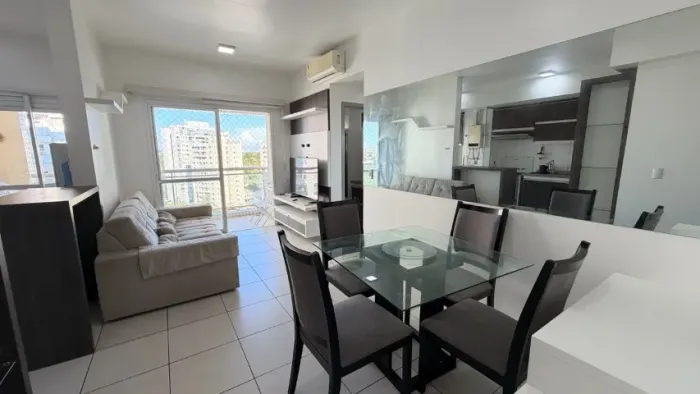 Condomínio Le Boulevard, Alugo apartamento no Dom Pedro com 71m², 2 quartos, mobiliado