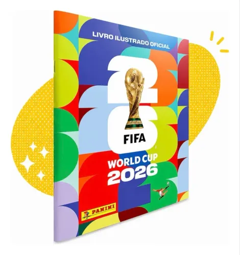 Álbum original copa do mundo 2026 brochura