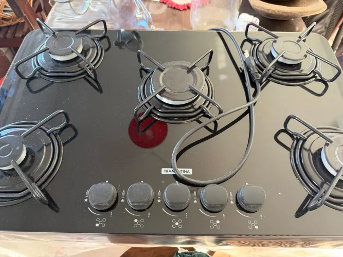 Cooktop a gás 5 bocas Tramontina